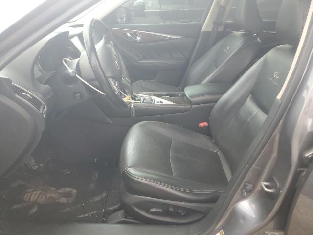 JN1BV7AR0EM680405 - 2014 INFINITI Q50 BASE ნაცრისფერი ფოტო 7