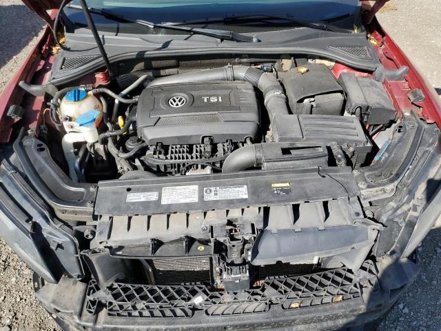 1VWBT7A32GC039549 - 2016 VOLKSWAGEN PASSAT SE RED photo 11