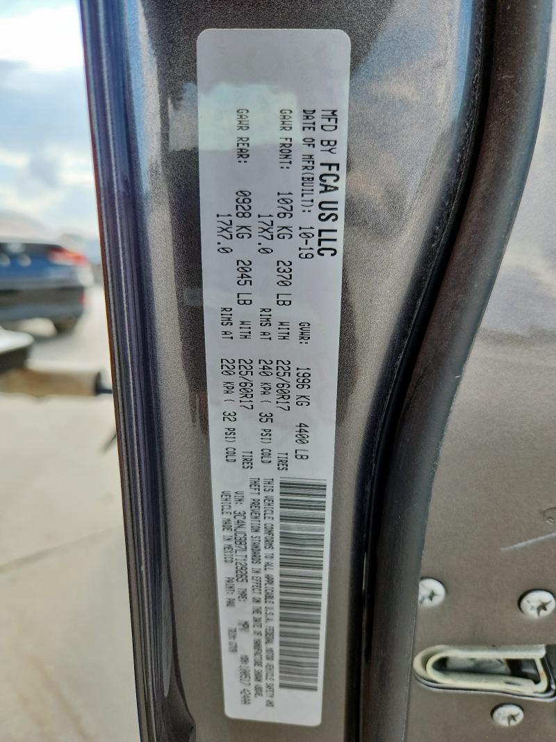 3C4NJCBB7LT129265 - 2020 JEEP COMPASS LATITUDE Boz foto 13