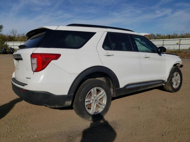 1FMSK8DH0RGA26096 - 2024 FORD EXPLORER XLT Ақ фото 3