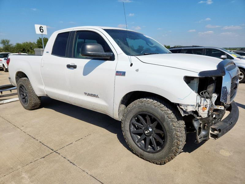 5TFRV54147X015997 - 2007 TOYOTA TUNDRA DOUBLE CAB SR5 WHITE photo 4