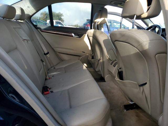 WDDGF5EB7AR098225 - 2010 MERCEDES-BENZ C 300 BLUE photo 10