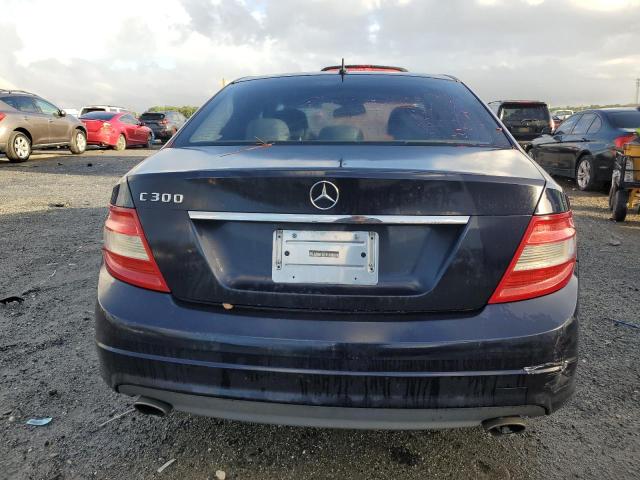 WDDGF5EB7AR098225 - 2010 MERCEDES-BENZ C 300 BLUE photo 6