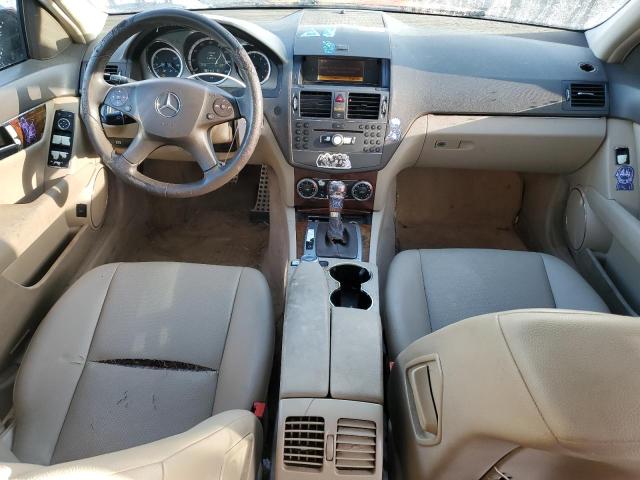WDDGF5EB7AR098225 - 2010 MERCEDES-BENZ C 300 BLUE photo 8