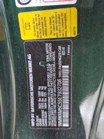 WMWXM5C55ET932706 - 2014 MINI COOPER GREEN photo 13