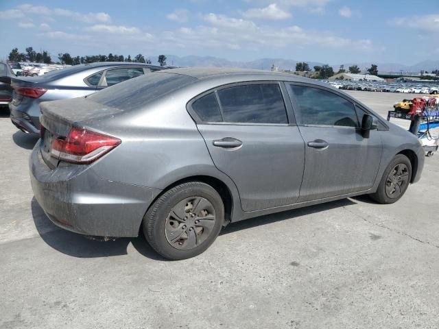 19XFB2F54DE267996 - 2013 HONDA CIVIC LX GRAY photo 3