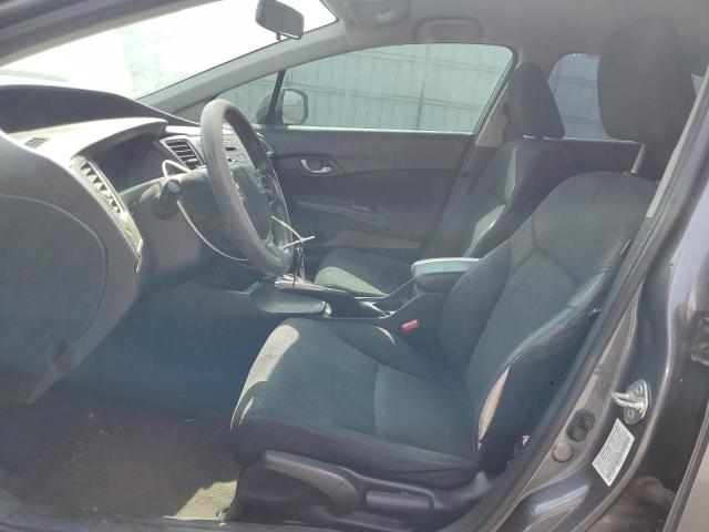 19XFB2F54DE267996 - 2013 HONDA CIVIC LX GRAY photo 7