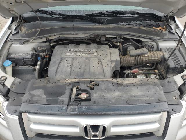 2HKYF18136H532911 - 2006 HONDA PILOT LX فضي صورة 12