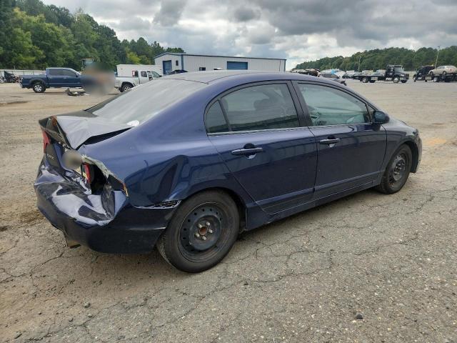 2HGFA16559H505137 - 2009 HONDA CIVIC LX BLUE photo 3
