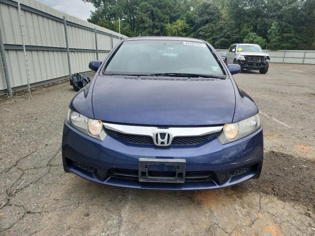 2HGFA16559H505137 - 2009 HONDA CIVIC LX BLUE photo 5