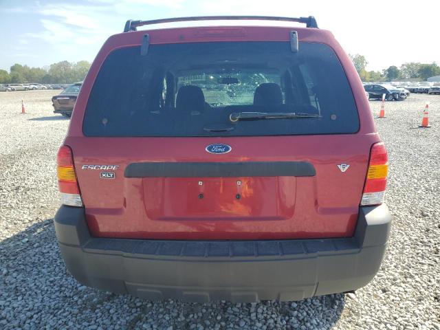 1FMYU931X6KC35255 - 2006 FORD ESCAPE XLT BURGUNDY photo 6