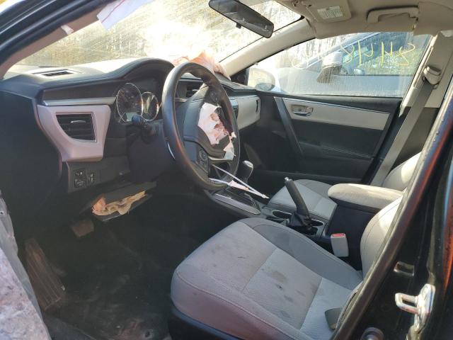 2T1BURHE5GC568407 - 2016 TOYOTA COROLLA L BLACK photo 7