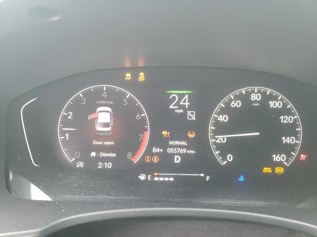 2HGFE2F56NH542587 - 2022 HONDA CIVIC SPORT BLUE photo 9