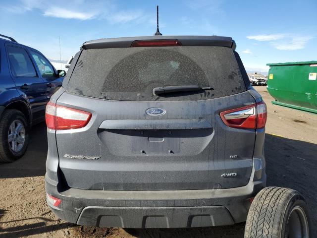 MAJ6P1UL7JC179899 - 2018 FORD ECOSPORT SE ნაცრისფერი ფოტო 6