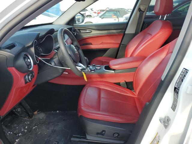 ZASPAKBN6M7D03613 - 2021 ALFA ROMEO STELVIO TI Սպիտակ լուսանկար 7