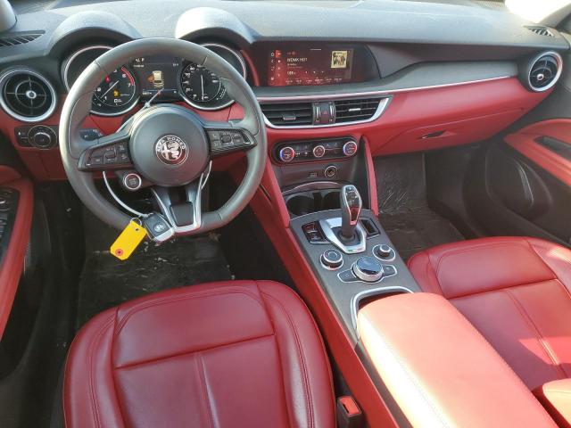ZASPAKBN6M7D03613 - 2021 ALFA ROMEO STELVIO TI Սպիտակ լուսանկար 8