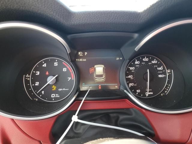 ZASPAKBN6M7D03613 - 2021 ALFA ROMEO STELVIO TI Սպիտակ լուսանկար 9