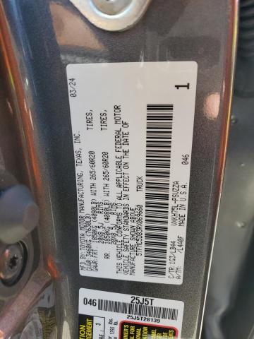 5TFMC5DB3RX069660 - 2024 TOYOTA TUNDRA CREWMAX PLATINUM 灰色 照片 12