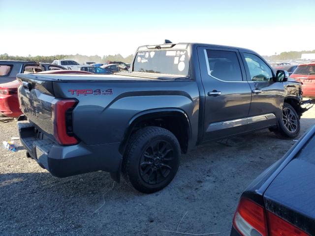 5TFMC5DB3RX069660 - 2024 TOYOTA TUNDRA CREWMAX PLATINUM 灰色 照片 3