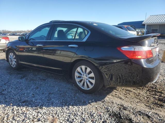 1HGCR2F77EA038637 - 2014 HONDA ACCORD EX BLACK photo 2