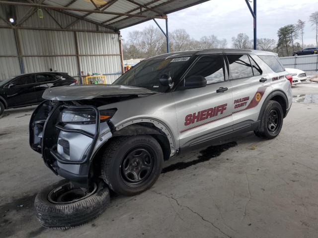 1FM5K8AB9LGA71607 - 2020 FORD EXPLORER POLICE INTERCEPTOR Gümüş foto 1