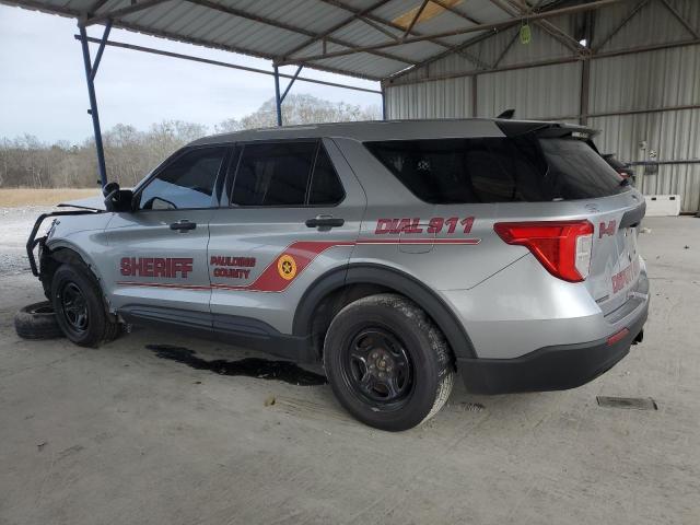 1FM5K8AB9LGA71607 - 2020 FORD EXPLORER POLICE INTERCEPTOR Gümüş foto 2