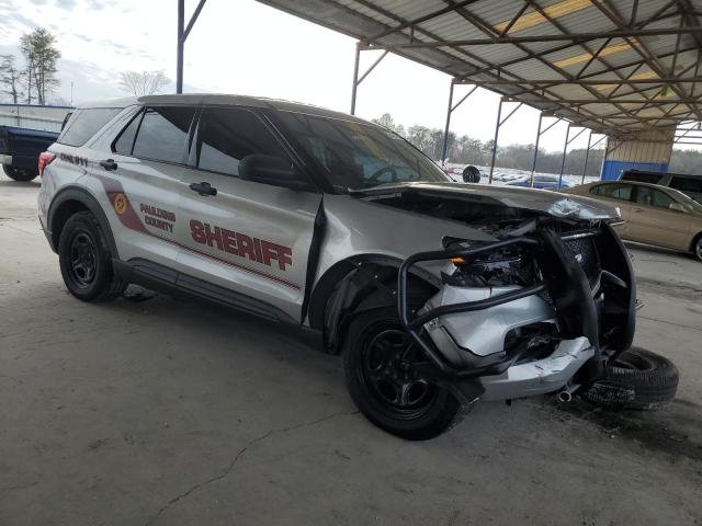1FM5K8AB9LGA71607 - 2020 FORD EXPLORER POLICE INTERCEPTOR Gümüş foto 4