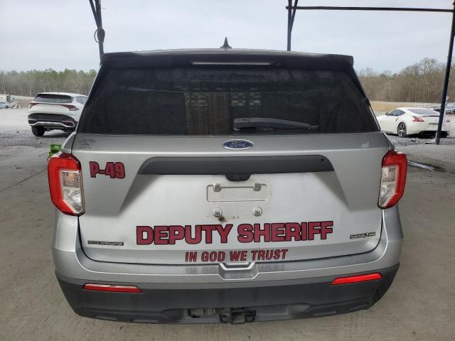 1FM5K8AB9LGA71607 - 2020 FORD EXPLORER POLICE INTERCEPTOR Gümüş foto 6