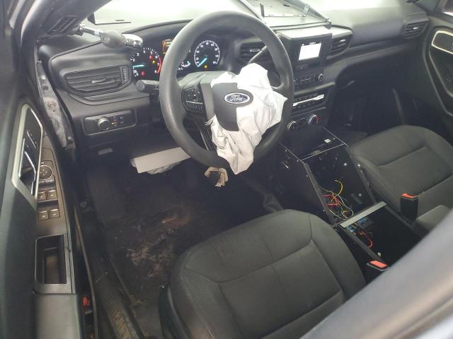 1FM5K8AB9LGA71607 - 2020 FORD EXPLORER POLICE INTERCEPTOR Gümüş foto 8