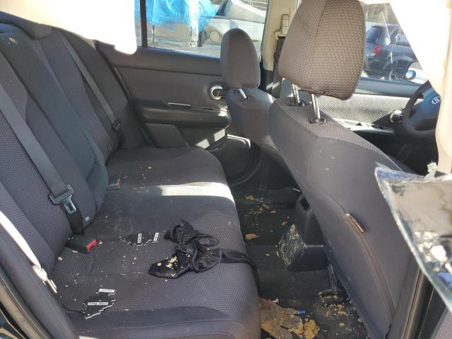 3N1BC11E37L403177 - 2007 NISSAN VERSA S შავი ფოტო 10