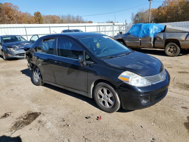 3N1BC11E37L403177 - 2007 NISSAN VERSA S შავი ფოტო 4