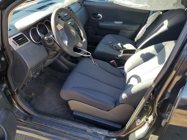 3N1BC11E37L403177 - 2007 NISSAN VERSA S შავი ფოტო 7