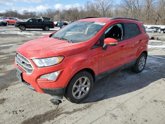 MAJ3S2GE4LC377783 - 2020 FORD ECOSPORT SE წითელი ფოტო 1