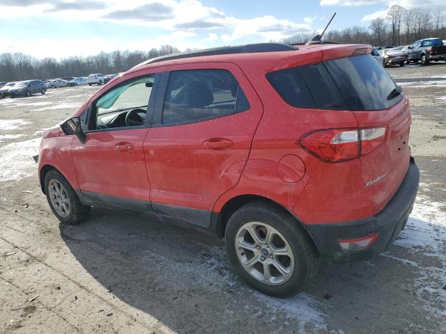 MAJ3S2GE4LC377783 - 2020 FORD ECOSPORT SE წითელი ფოტო 2