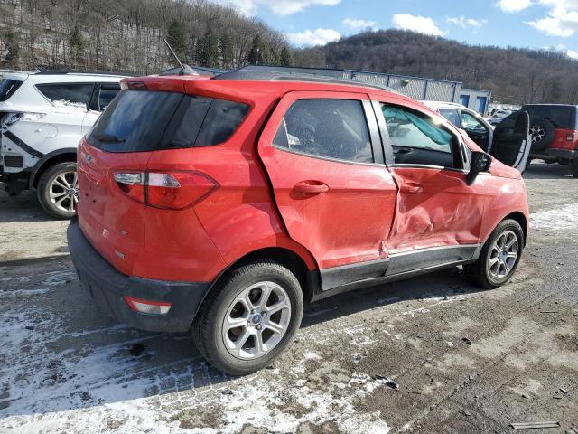 MAJ3S2GE4LC377783 - 2020 FORD ECOSPORT SE წითელი ფოტო 3