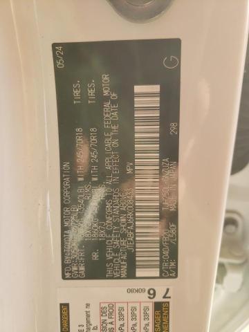 JTEABFAJ6RK008433 - 2024 TOYOTA LAND CRUIS BASE WHITE photo 13