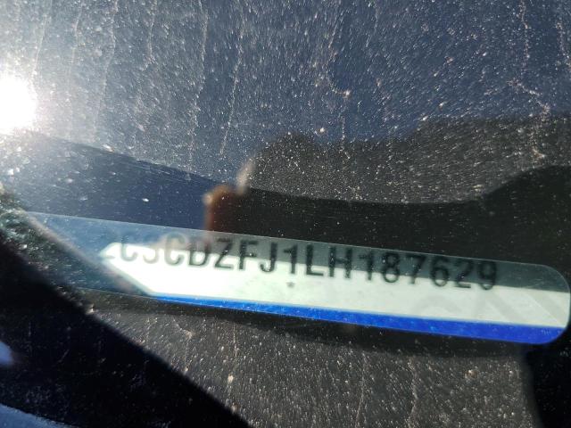 2C3CDZFJ1LH187629 - 2020 DODGE CHALLENGER R/T SCAT PACK BLUE photo 12