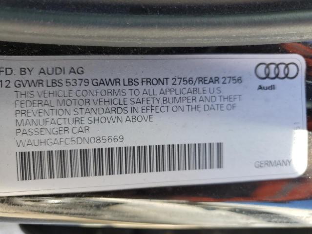 WAUHGAFC5DN085669 - 2013 AUDI A6 PRESTIGE Qara foto 12