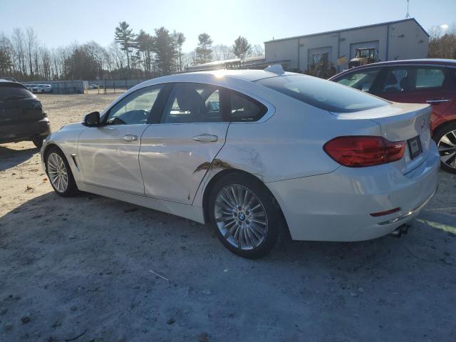 WBA4A5C53FD410289 - 2015 BMW 428 I GRAN COUPE WHITE photo 2
