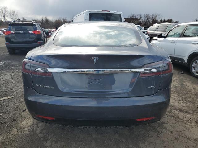 5YJSA1E2XHF181207 - 2017 TESLA MODEL S GRAY photo 6