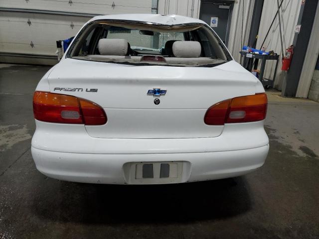 1Y1SK5289WZ439720 - 1998 CHEVROLET GEO PRIZM BASE WHITE photo 6