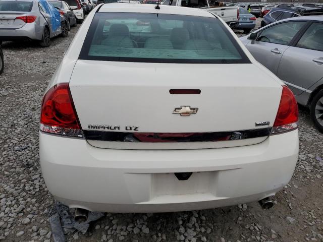 2G1WU583789250890 - 2008 CHEVROLET IMPALA LTZ WHITE photo 6