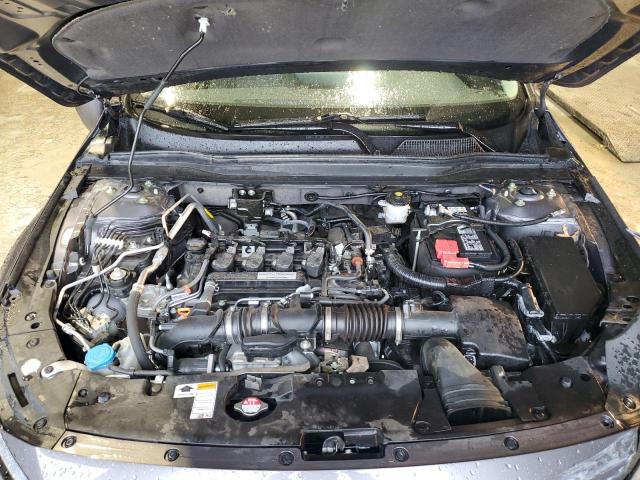 1HGCV1F55KA155536 - 2019 HONDA ACCORD EXL GRAY photo 11