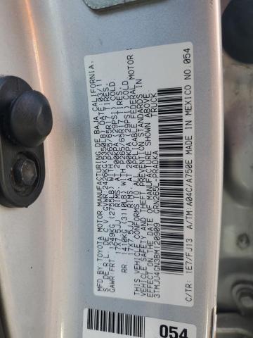 3TMJU4GN3BM120909 - 2011 TOYOTA TACOMA DOUBLE CAB PRERUNNER SILVER photo 12