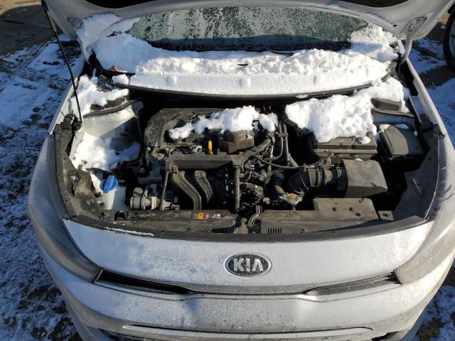 3KPA24ADXME386608 - 2021 KIA RIO LX SILVER photo 11