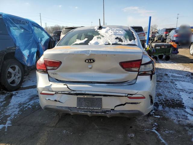 3KPA24ADXME386608 - 2021 KIA RIO LX SILVER photo 6
