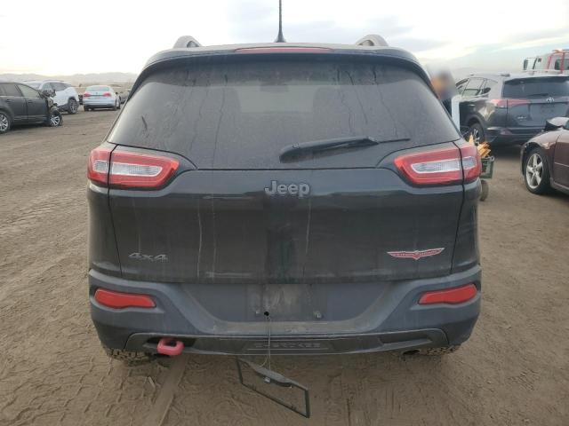 1C4PJMBS4EW309590 - 2014 JEEP CHEROKEE TRAILHAWK BLACK photo 6