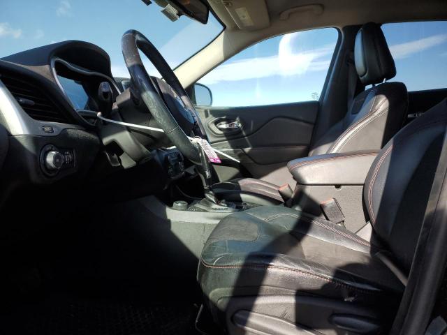 1C4PJMBS4EW309590 - 2014 JEEP CHEROKEE TRAILHAWK BLACK photo 7