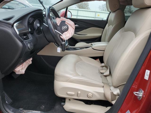 LRBFXBSA8KD105516 - 2019 BUICK ENVISION PREFERRED მუქწითელი ფოტო 7