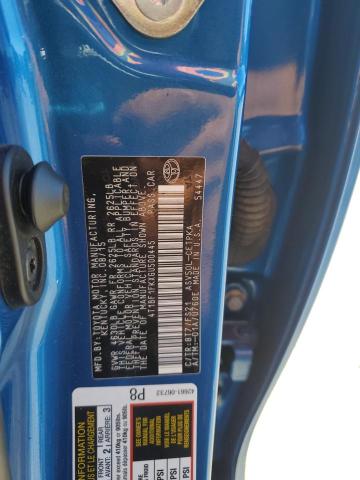 4T1BF1FKXGU500445 - 2016 TOYOTA CAMRY LE 蓝色 照片 13